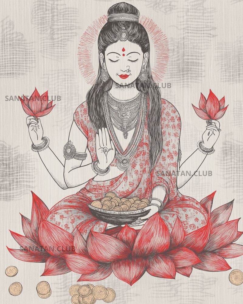 Lakshmi - The Goddess of Wealth