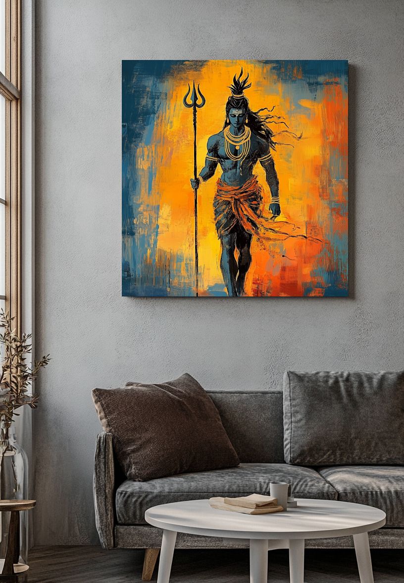 Ganesha Canvas Wall Art